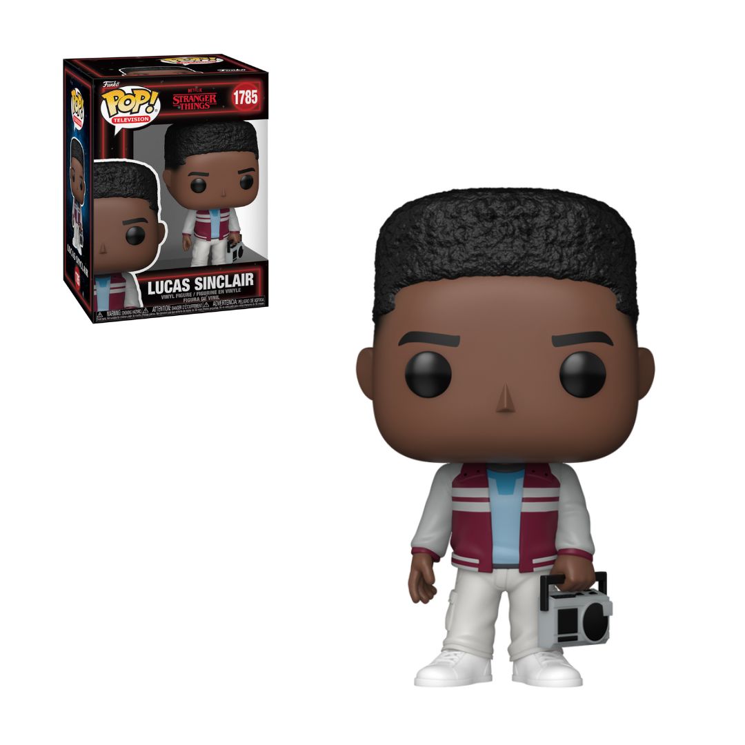 Lucas Sinclair with Boombox Stranger Things Season 5 Funko Pop! Vinyl