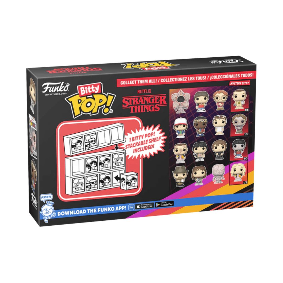 Stranger Things Funko Bitty Pop! Series 4 Hopper 4 Pack