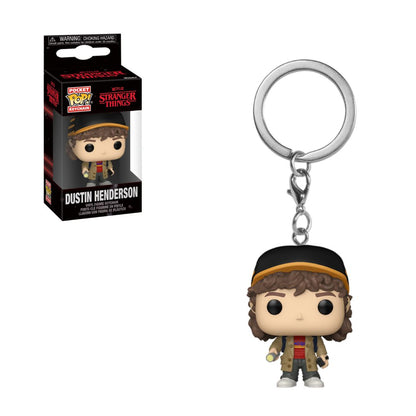 Dustin Henderson Stranger Things Season 5 Funko Pop! Keychain