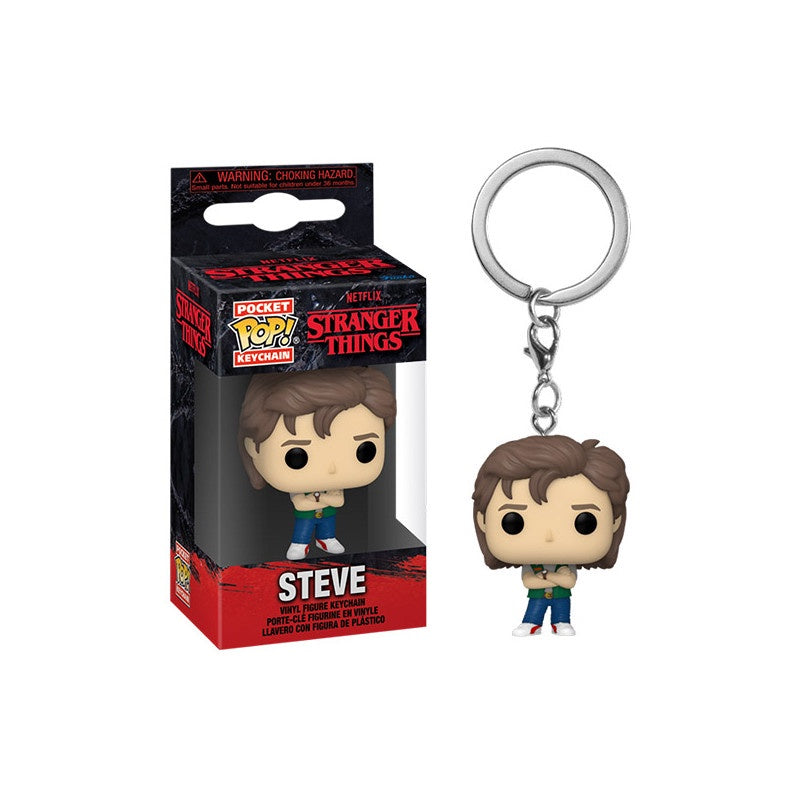 Steve Keychain Season 4 Funko Pocket Pop!