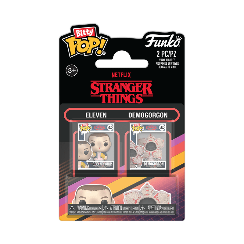 Eleven and Demogorgon Stranger Things Funko Bitty Pop! 2-Pack