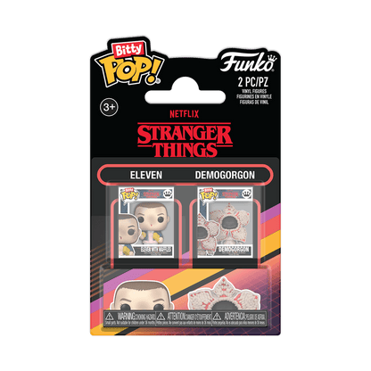 Eleven and Demogorgon Stranger Things Funko Bitty Pop! 2-Pack
