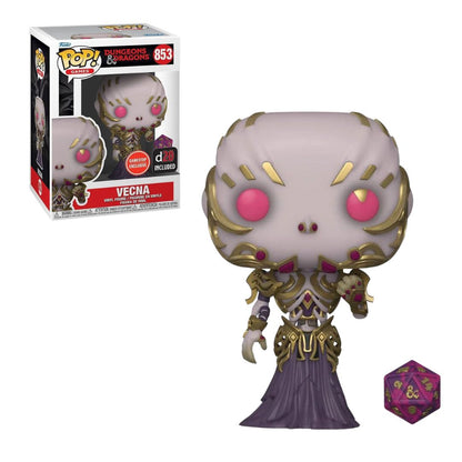 Dungeons & Dragons Metallic Vecna with Dice Funko Pop! Vinyl