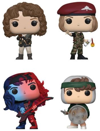 Nancy, Robin, Eddie & Dustin Stranger Things Funko Pop! Vinyl 4 Pack