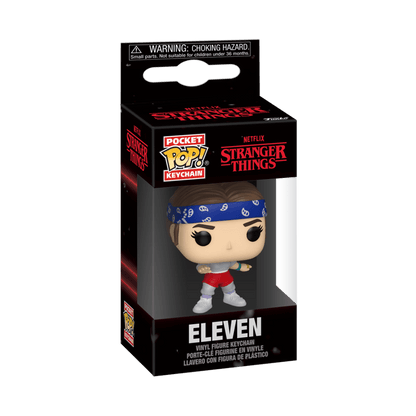 Eleven with Bandana Stranger Things Season 5 Funko Pop! Keychain