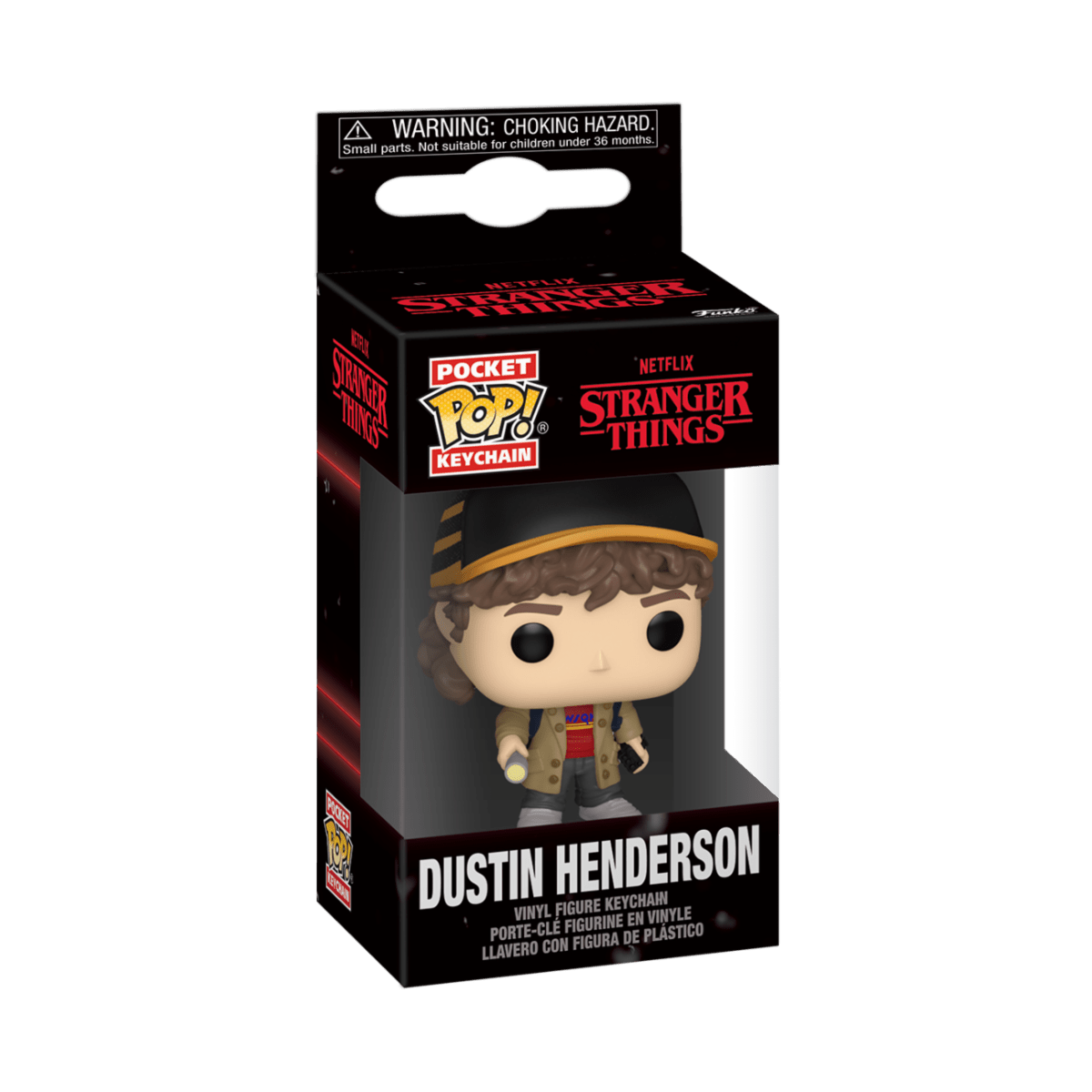 Dustin Henderson Stranger Things Season 5 Funko Pop! Keychain