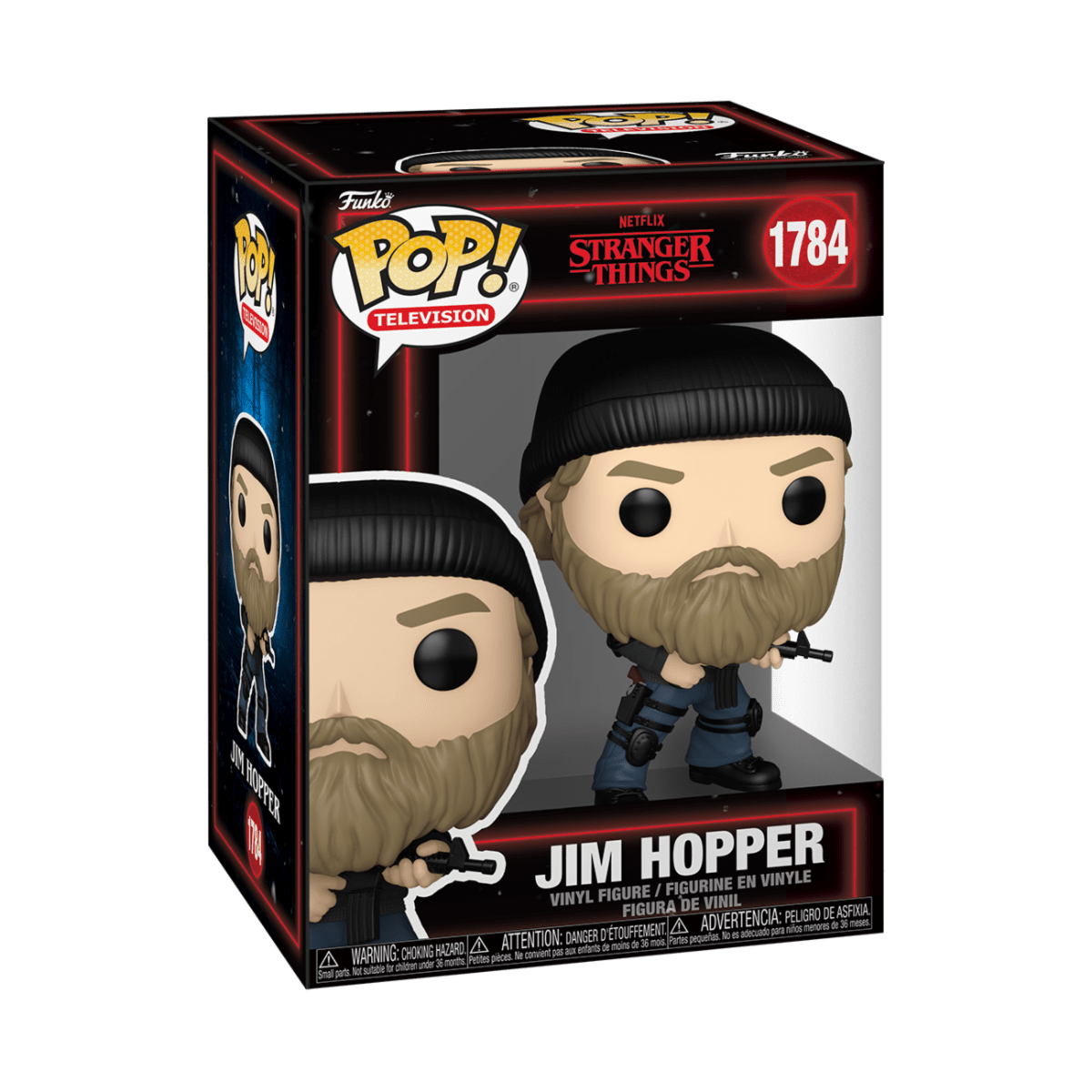 Jim Hopper Stranger Things Season 5 Funko Pop! Vinyl